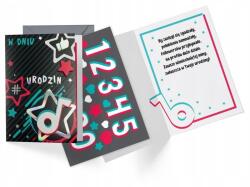 kukartka B6-os Születésnapi Kártya Gyerekeknek (cserélhető Számok)