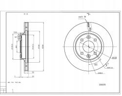 Hart Első Féktárcsa - allegro - 5 800 Ft