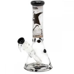 G-Rollz Bong din sticla Banksy Graffiti Flower Thrower 35cm