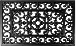 Linder Exclusiv Lábtörlő 60 × 40 cm BELVILLA - fekete (DM1002) - inlea