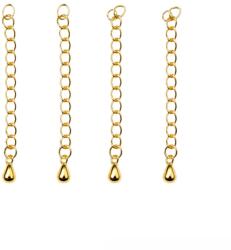  Charm terminatie picatura argint 925 aurit 4 cm - 1 Buc - concepttropic - 27,00 RON