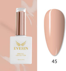 Everin Oja Semipermanentă Everin Royal Collection 10 ml - 45 Royal Peach Nude | Nude-Piersică Elegant (ERC-045)