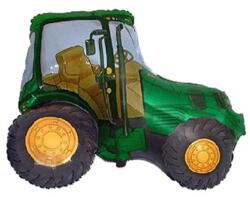  Traktor alakú zöld nagyforma fólia lufi 60cm csomagolt 923048 (5905548923048)