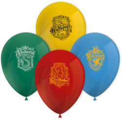 Procos Harry Potter Hogwarts Houses léggömb, lufi 8 db-os (PNN93373)