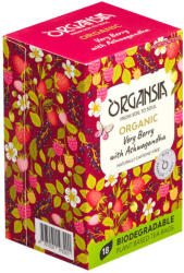  Organsia Organsia Piros Bogyósgyümölcsös Ashwagandha tea - bio - 18db - vegyesbolt