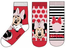 Disney Minnie gyerek bokazokni 3 pár/csomag 23-34 Nr2