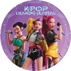  K-pop Démonvadászok Honmoon papírtányér 8 db-os 20 cm FSC (PNN98639) - oliviashop