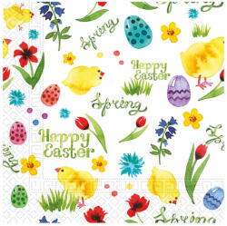  Húsvét Spring szalvéta 20 db-os 33x33 cm (PNN92354) - oliviashop