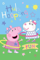  Peppa malac Hula Hooping polár takaró 100x150cm (JFK034383) - oliviashop