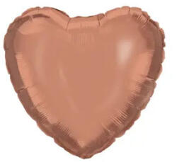  Rose gold Heart, szív fólia lufi 46 cm (PNN92455)
