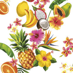  Trópusok Mix szalvéta 20 db-os 33x33 cm (PKK045897) - oliviashop