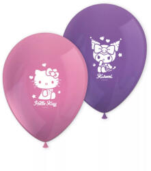  Hello Kitty Kuromi léggömb, lufi 8 db-os (PNN98241) - oliviashop