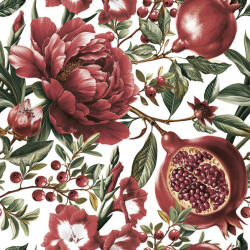  Virág Pomegranates szalvéta 20 db-os 33x33 cm (PKK772459) - oliviashop