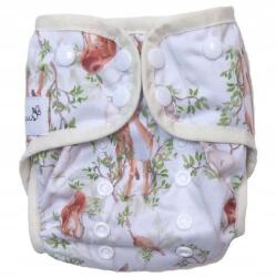 Pupus Lengyel Kötős pelenka szegéllyel Os 7-16kg Erdei nap (5900949545158)