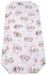 Baby Bruin Óvodai derékalj Rózsaszín zsiráf 130 * 56 cm