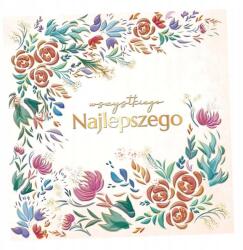 Henry Retro Virágos Üdvözlőkártya Szett