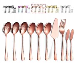  Kyraton evőeszközkészlet rozéarany színben, 10 részes (5904133230646)