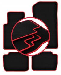 Wielganizator Autószönyegek piros szegéllyel a következő típusokhoz: Bmw 3 E46 compact, coupe, sedan, k