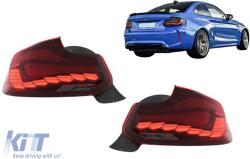  Double slat kidneys in black lacquer suitable for BMW Series 2 F22 Coupe, F23 Cabriolet after 2013 (ABBMGR6007193)