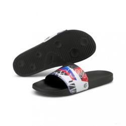  BMW Slippers, Puma BMW MMS Graphic Leadcat FTR, Black, 2021 - 44.5