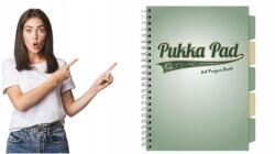 Pukka Pad Spirálos Jegyzetfüzet Pukka Pad Sage A4 zöld (3116(SE)-WPC)