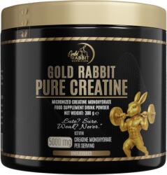 Gold Rabbit Kreatin Monohidrát - 100% Mikronizált, UltraPure (300g)