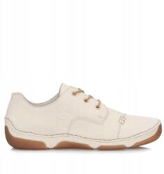 RIEKER Női félcipő Rieker 55920-80 fehér fűzött (55920-80)