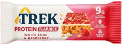 TREK Baton Proteic cu Ciocolata Alba si Zmeura 50g