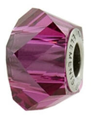 Swarovski BeCharmed Helix Bead- Swarovski gyöngy- Fuchsia