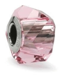 Swarovski BeCharmed Helix Bead- Swarovski gyöngy- Light Rose