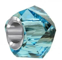 Swarovski BeCharmed Helix Bead- Swarovski gyöngy- Aquamarine