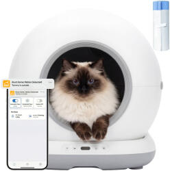 iHunt Litiera Automata iHunt Smart Cat Litter V6, Wi-Fi, Senzori, Aplicatie Smart
