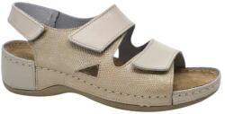 Doss Sandale Doss 338 bej cu auriu - dama (12026)