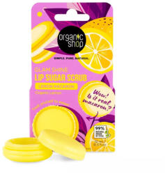  Organic Shop Organic Shop Citromos macaron cukros ajakradír bio citrommal - 10ml - delfinbuvar