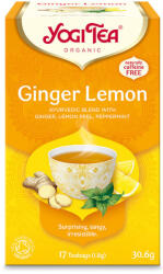YOGI TEA Yogi Tea Citromos gyömbér - bio - 17db - delfinbuvar