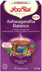 YOGI TEA Yogi Tea Ashwagandha Egyensúly tea - bio - 17db - delfinbuvar