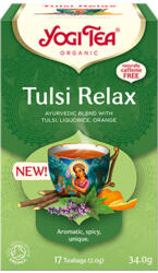 YOGI TEA Yogi Tea Pihentető Tusli tea - bio - 17db - delfinbuvar