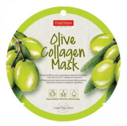 Purederm PureDerm Olíva kollagénes fátyolmaszk - 1db - delfinbuvar