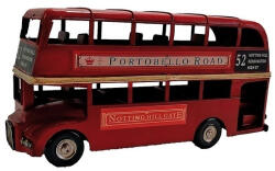 AdTrend Macheta Autobuz retro fier 37, 5 x 11 x 18 cm (119260)