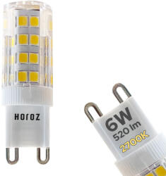 Horozk Electrik Bec LED G9 6W 520lm 2700K 220-240V PETA HOROZ
