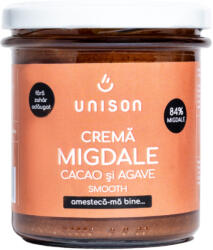 Unison Crema de migdale cu cacao fara zahar, 300g, Unison