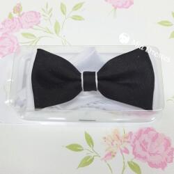  Fekete-fehér gyerek csokornyakkendő