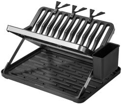 Horecano HOME-Стелаж за съдове и чаши 48x35.4xh27.2cm ЧЕРЕН (HH-85237) (105180-002) (0185237)