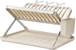 Horecano HOME-Стелаж за съдове и чаши 48x35.4xh27.2cm КРЕМ (HH-85238) (105180-002) (0185238)