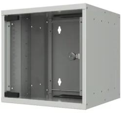 Mirsan Dulap rack perete 10" 6U 306x300x304mm alb asamblat Mirsan MR. SOH06U30MN10.02 (CABW-6U-MRSOH06U30MN1002-MRS)
