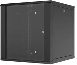Mirsan Dulap rack perete 19" 12U 565x576x600mm negru asamblat, usa sticla, panou lateral detasabil Mirsan MR. WTC12U60MN. 01_KYK (CABW-12U-MRWTC12U60MN01KYK-MRS)