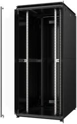 Mirsan Dulap rack 19" 36U 800x1776x1000mm negru asamblat, usa dubla aluminiu/sticla, Mirsan MR. GTV36U81.01 (CABF-36U-MRGTV36U8101-MRS)