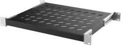 Mirsan Tava fixa 1U pentru rack 19" 415x345mm negru RAL9005 Mirsan MR. SBR60.01_YK (SHL-FX-MRSBR6001YK-MRS)