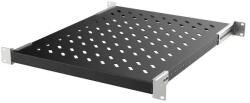 Mirsan Tava fixa 1U pentru rack 19" 415x525mm negru RAL9005 Mirsan MR. SBR80.01_YK (SHL-FX-MRSBR8001YK-MRS)