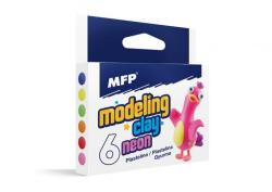 MFP Plastilina mix 6 culori, NEON (5301172)
